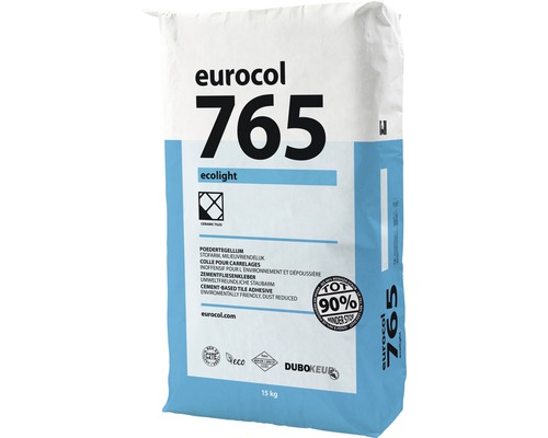 Eurocol 765 Ecolight tegellijm zak, 15 kg